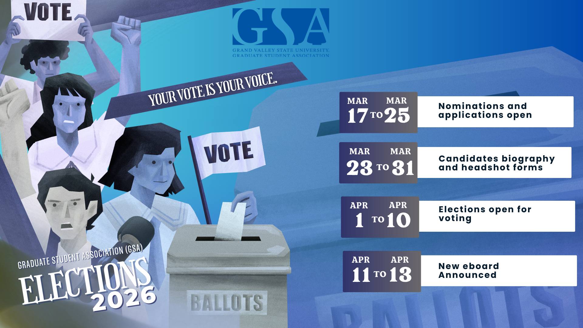 2026 Election Schedule